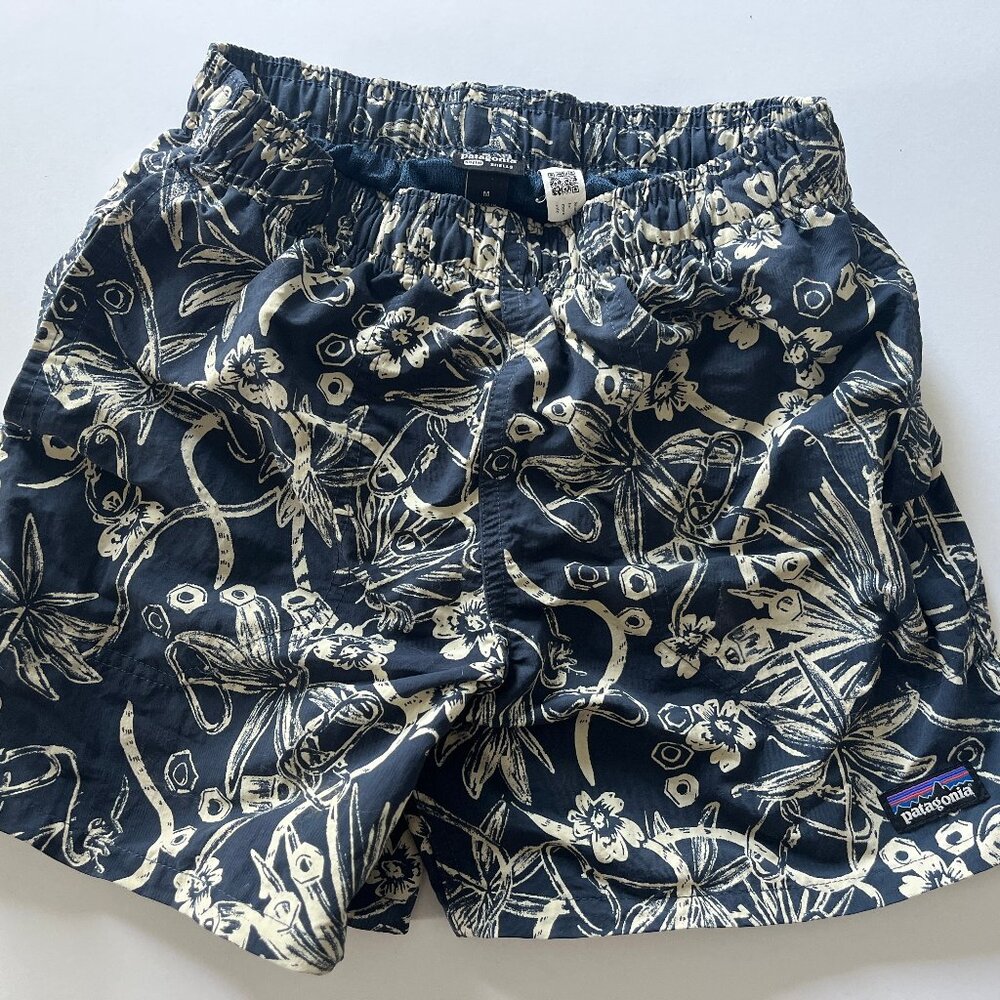 Patagonia Baggies Kids Shells Netplus Swim Trunks Size M